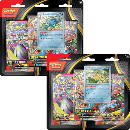 Pokemon Mega Evolution 3 Pack Blister