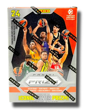 2024-25 Panini Prizm Turkish Airlines EuroLeague Basketball 6-Pack Blaster Box