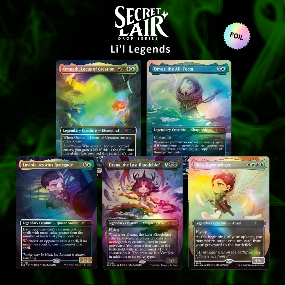 Secret Lair Drop: Li'l Legends - Rainbow Foil Edition - Secret Lair Drop Series (SLD)