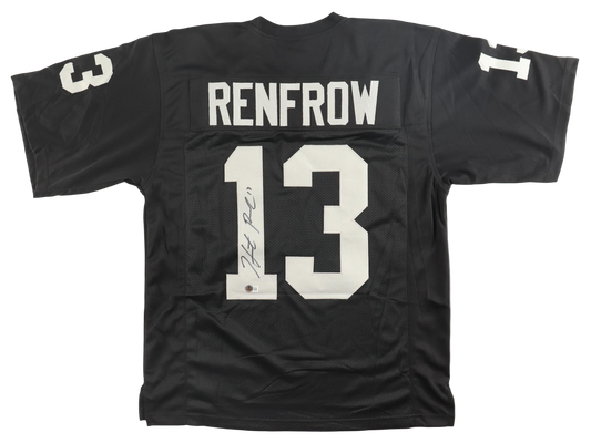Hunter Renfrow Autographed Signed Raiders Football Jersey (Beckett)