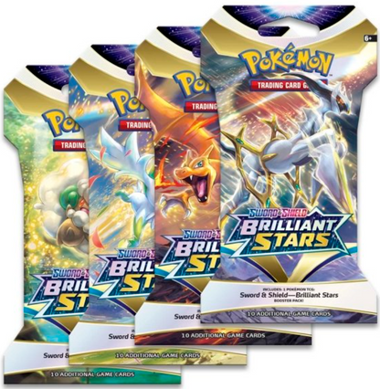 Sword & Shield - Brilliant Stars Sleeved Booster Pack
