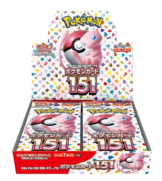Scarlet & Violet - Pokemon 151 Booster Box (Japanese)