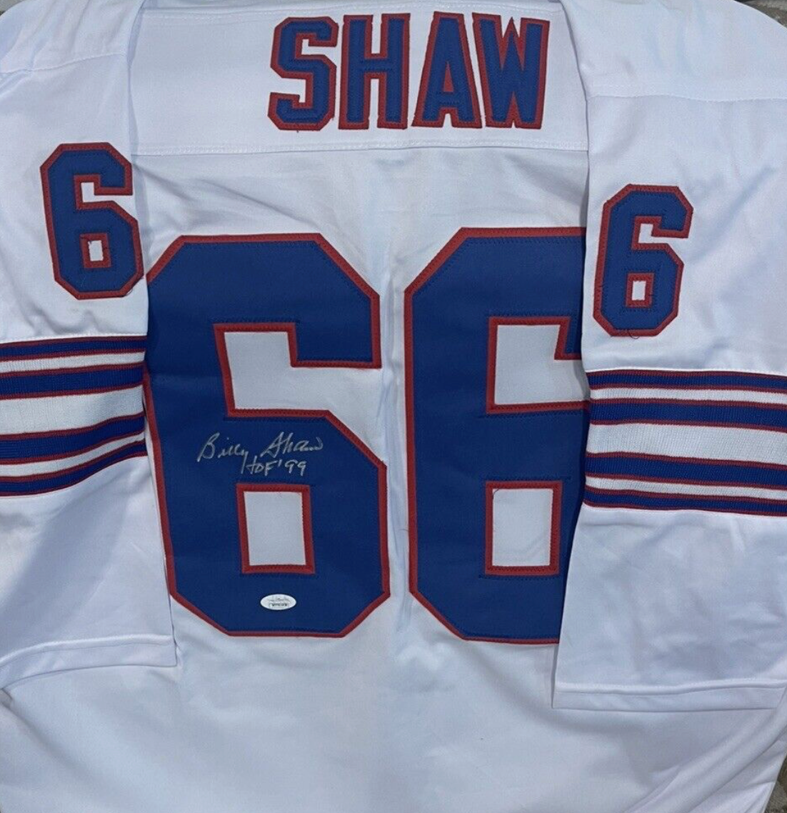 Billy Shaw Autographed Jersey - JSA Certified