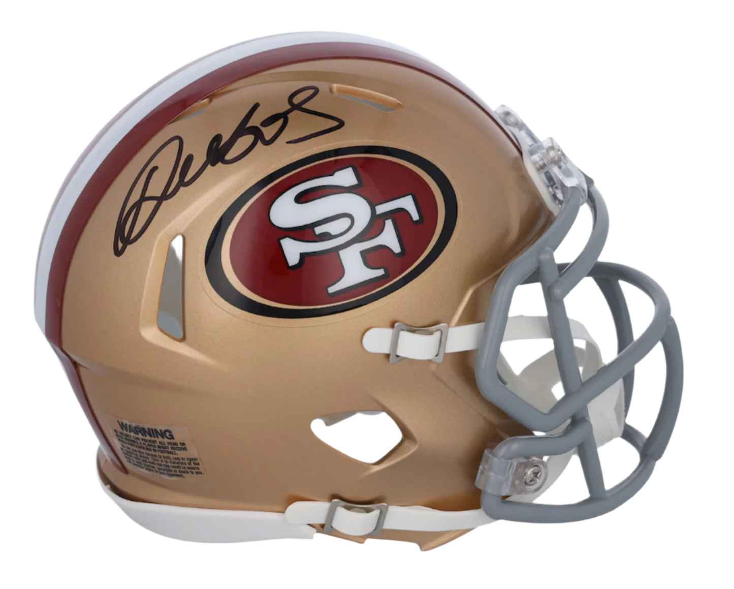 Deebo Samuel San Francisco 49ers Fanatics Authentic Autographed Riddell Speed Mini Helmet