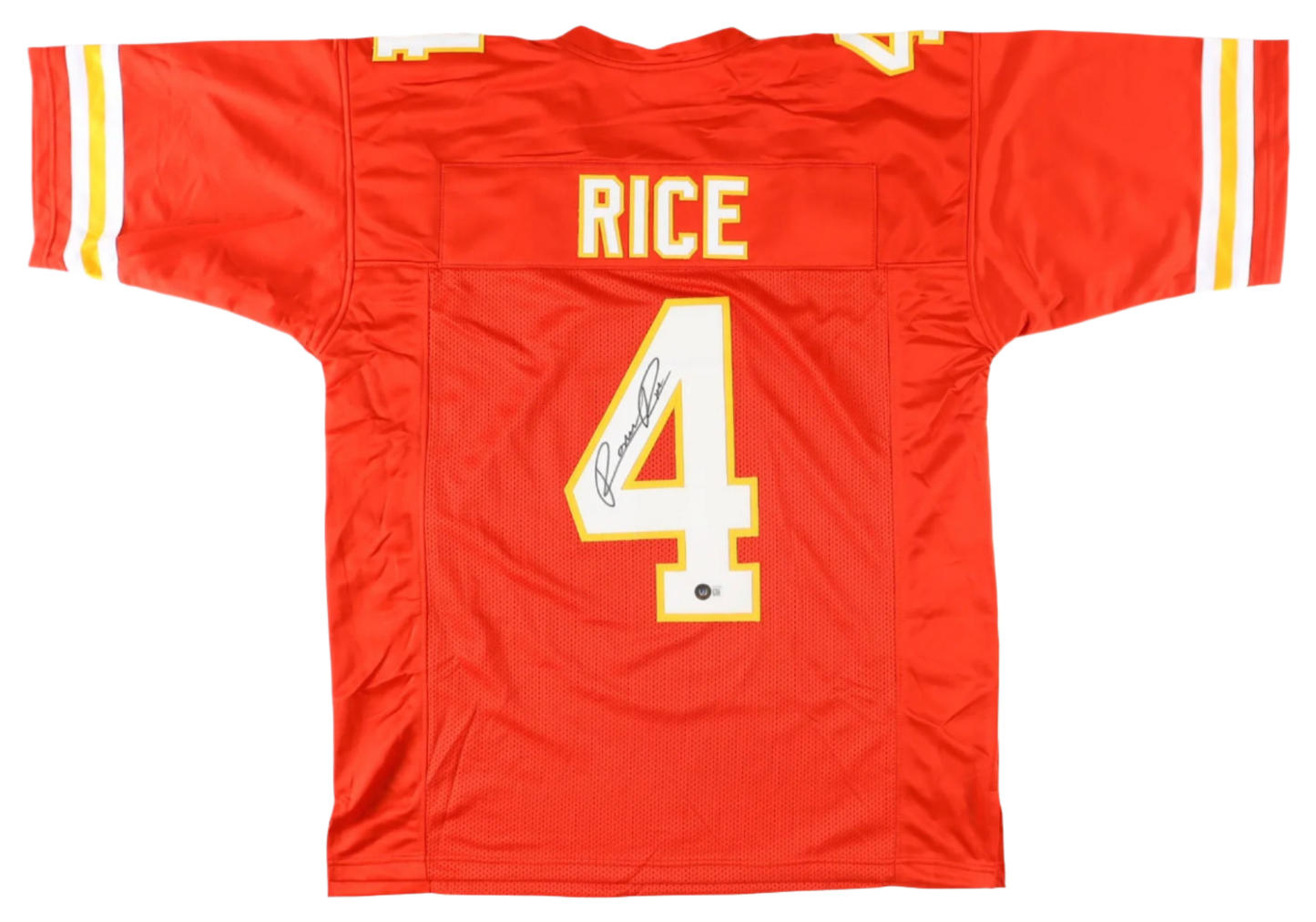 Rashee Rice Autographed Signed Custom Chiefs Jersey - Beckett Certified