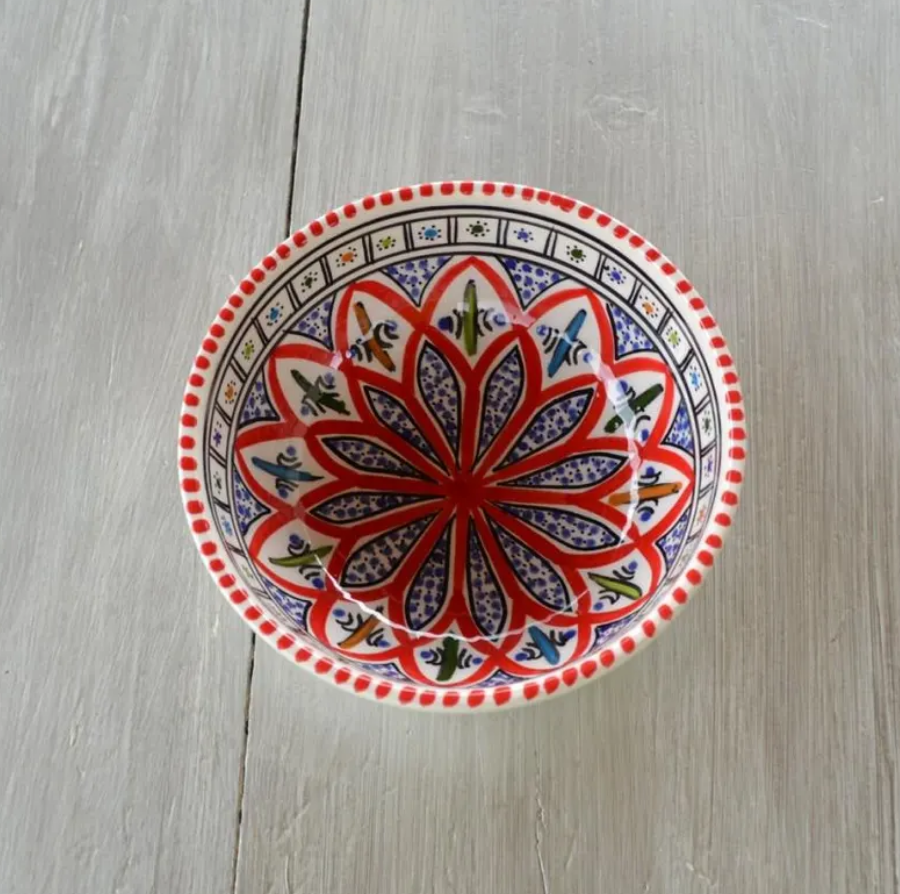 Bol Bakir rouge - D 10 cm