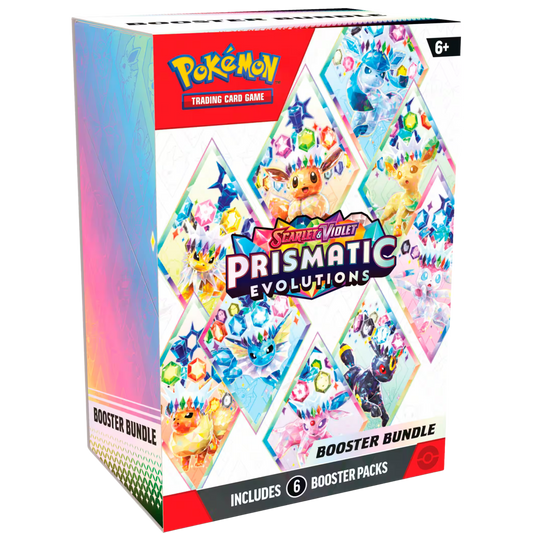 2025 Pokemon Prismatic Evolutions Booster Bundle SV