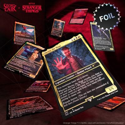 Secret Lair Drop: Secret Lair x Stranger Things - Traditional Foil Edition - Secret Lair Drop Series