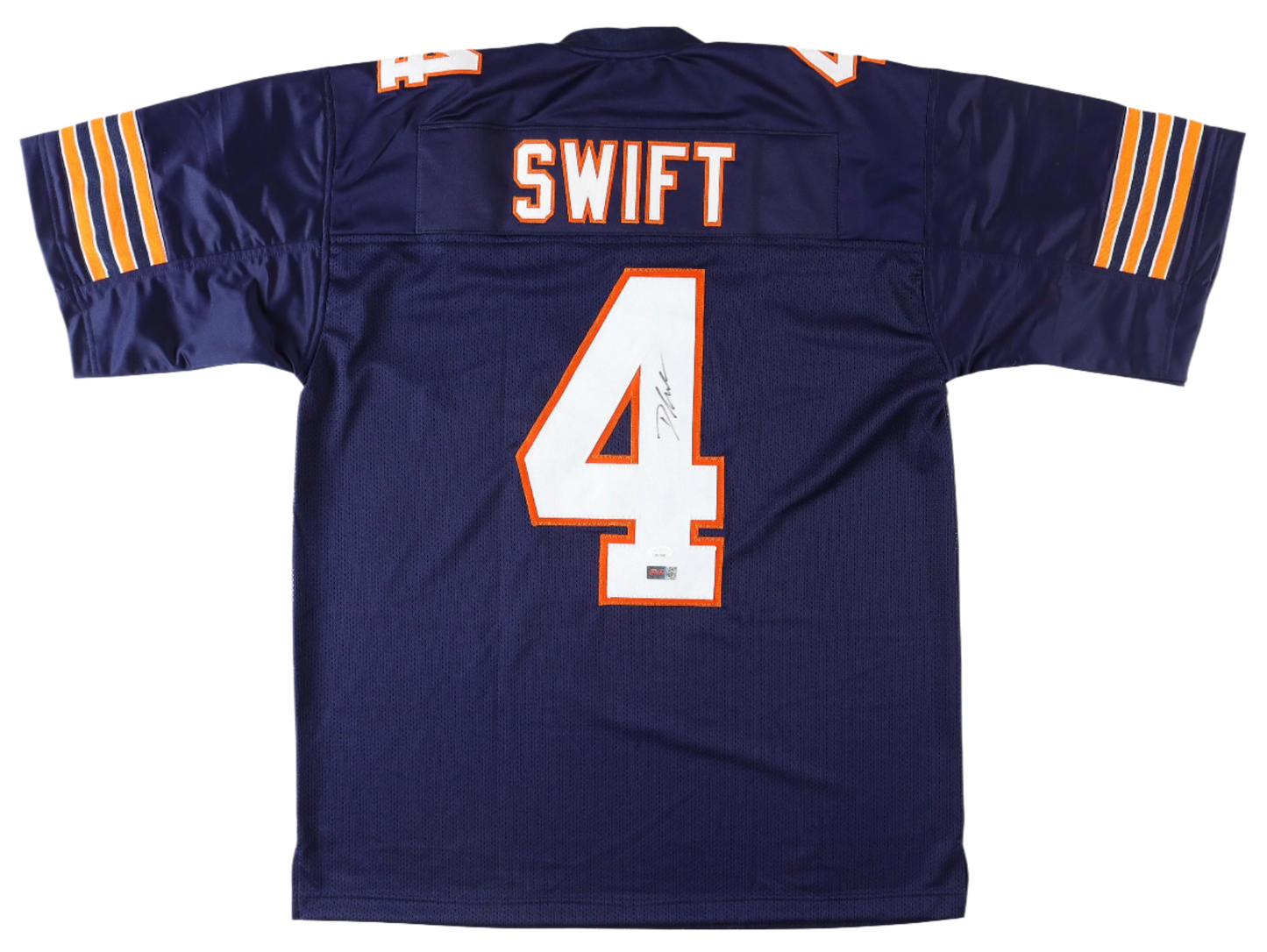 D'Andre Swift Autographed Signed Football Jersey (JSA)