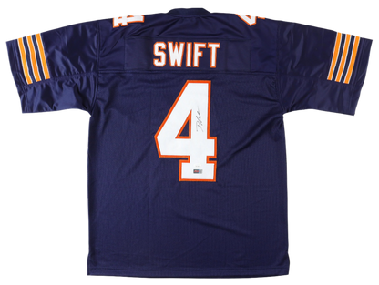 D'Andre Swift Autographed Signed Football Jersey (JSA)