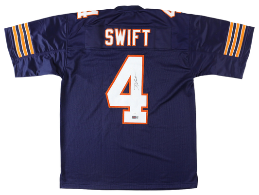 D'Andre Swift Autographed Signed Football Jersey (JSA)