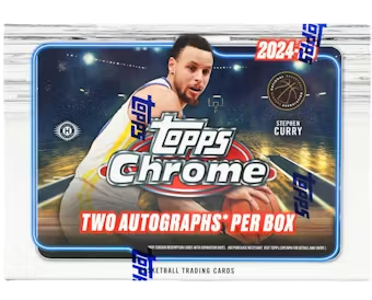 2024-25 Topps Chrome Basketball Breaker Delight Box