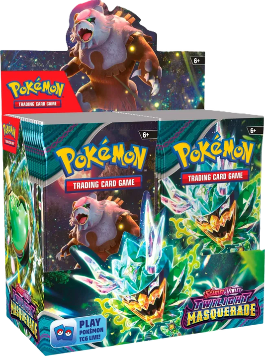 Pokemon TCG: Scarlet & Violet - Twilight Masquerade Booster Box