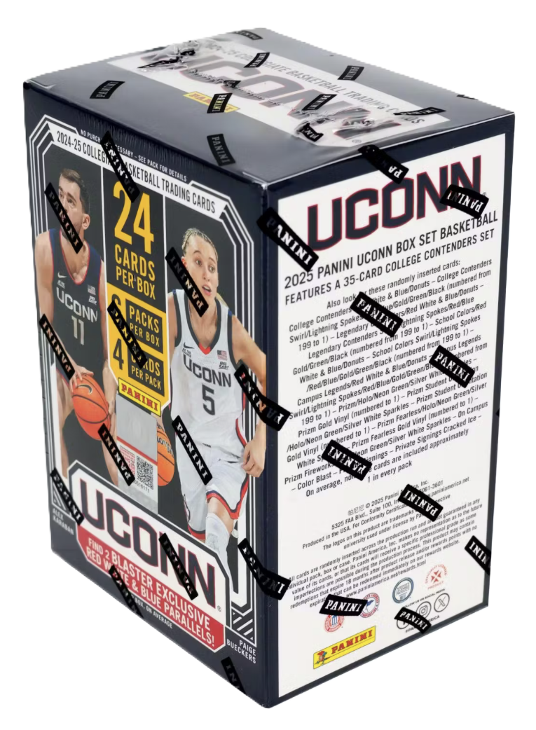 2024-25 Panini UConn Collegiate Basketball 6-Pack Blaster Box