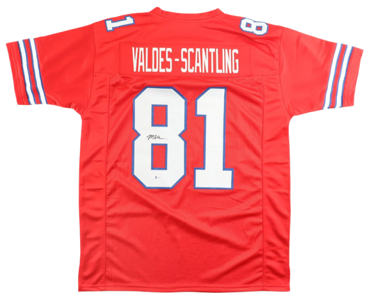 Marquez Valdez-Scantling Autographed Signed Custom Jersey - Beckett Certified