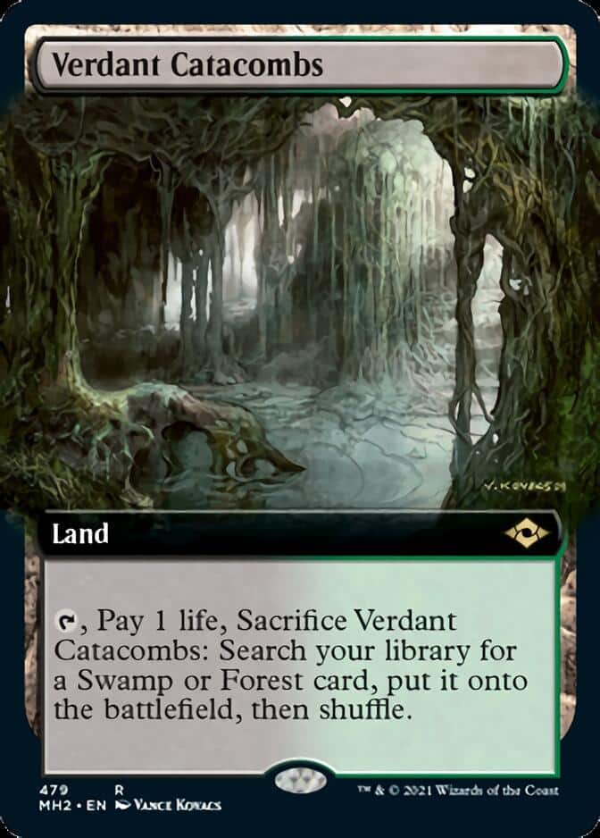 Verdant Catacombs (Extended Art) - Modern Horizons 2