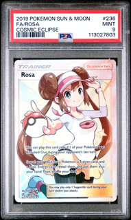 Rosa 236/236 Cosmic Eclipse - 2019 Pokemon - PSA 9