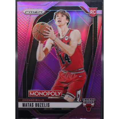 2024 Panini Prizm Monopoly - Matas Buezelis 12 - Purple /199