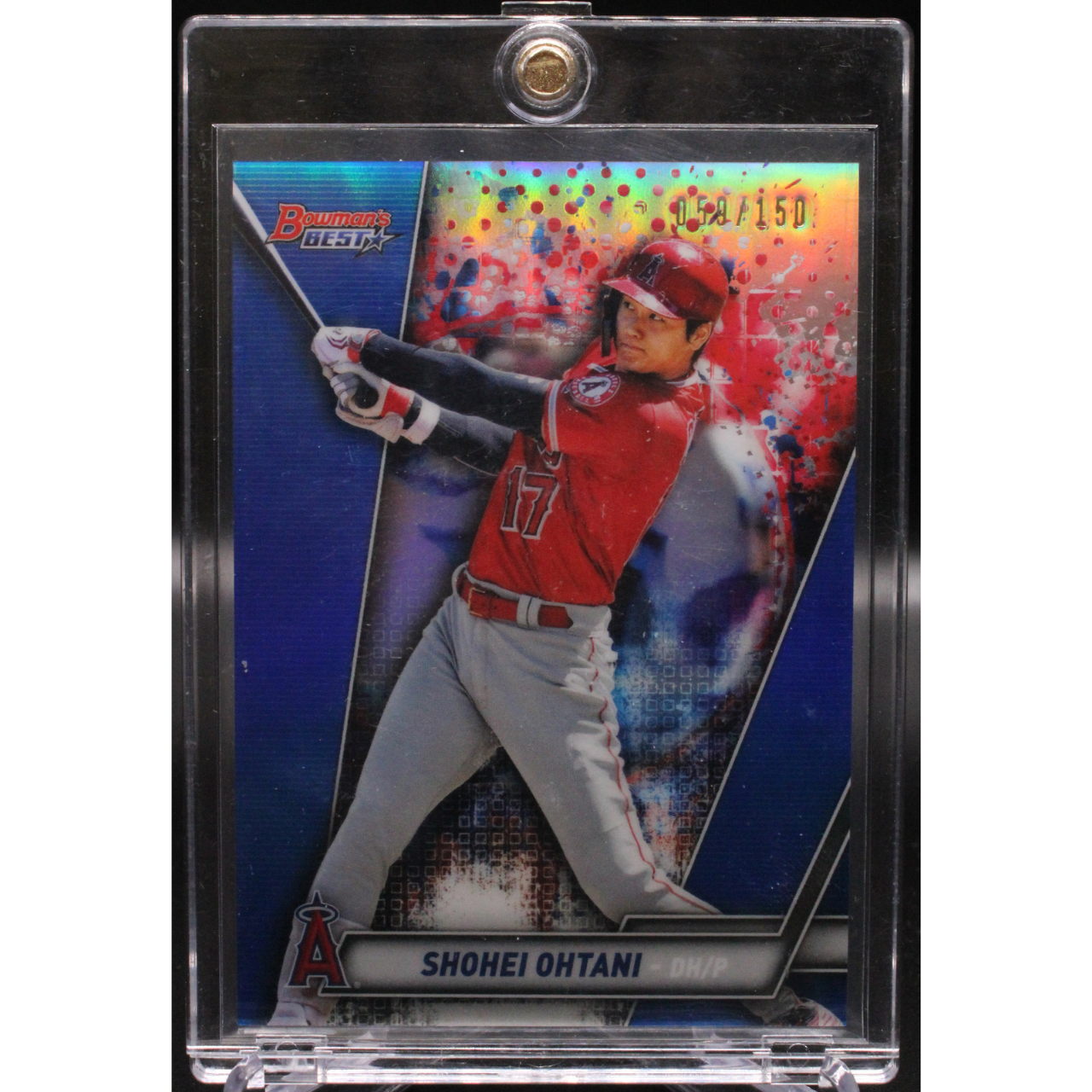 2019 Bowman's Best Baseball - Shohei Ohtani 33 - Blue /150