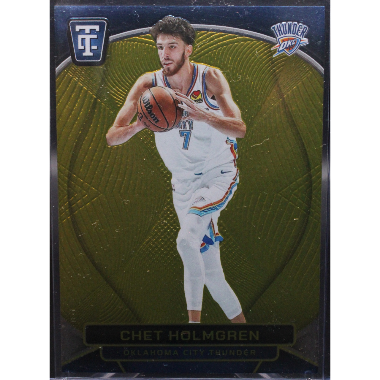 2024 Panini Totally Certified Basketball - Chet Holmgren 52 - Gold /10