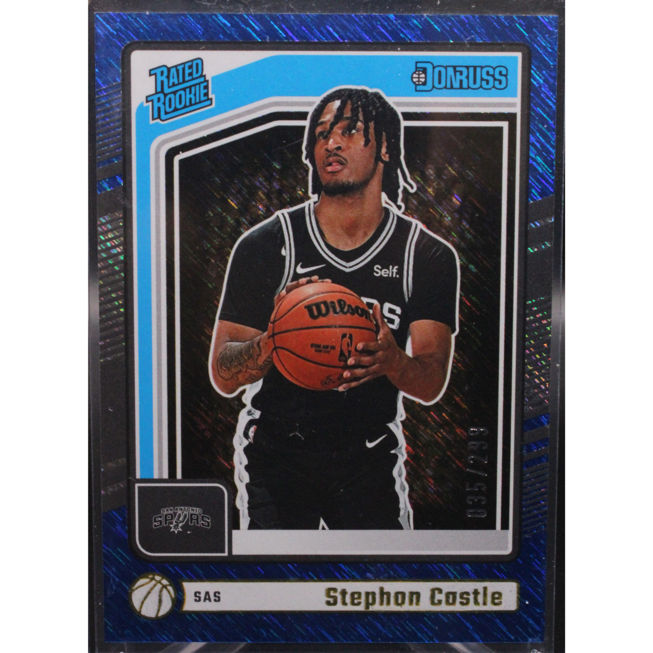 2024-25 Donruss Stephon Castle 244 Rated Rookie /299