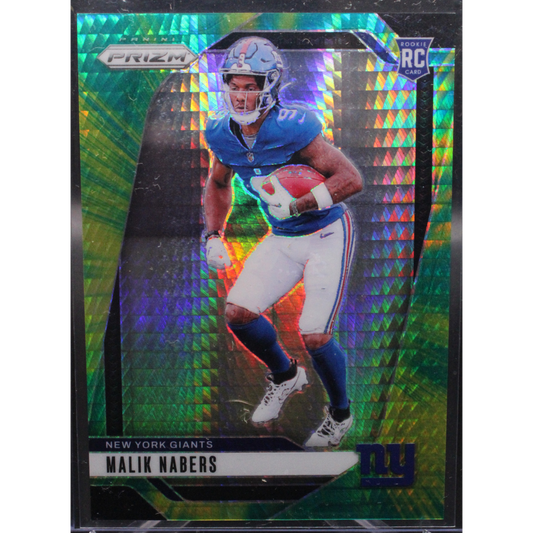 2024 Panini Prizm - Malik Nabers #370 Hyper Prizm /180