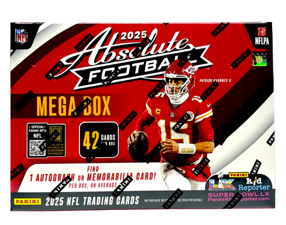2025 Panini Absolute Football Hobby Mega Box