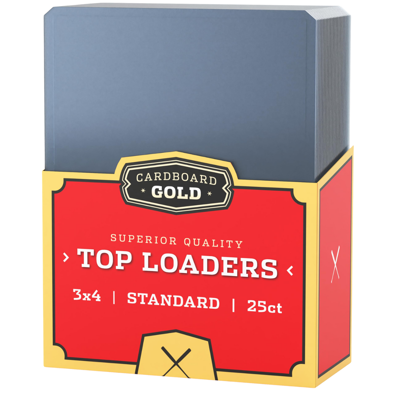 Cardboard Gold: 35pt Toploaders (25 count)