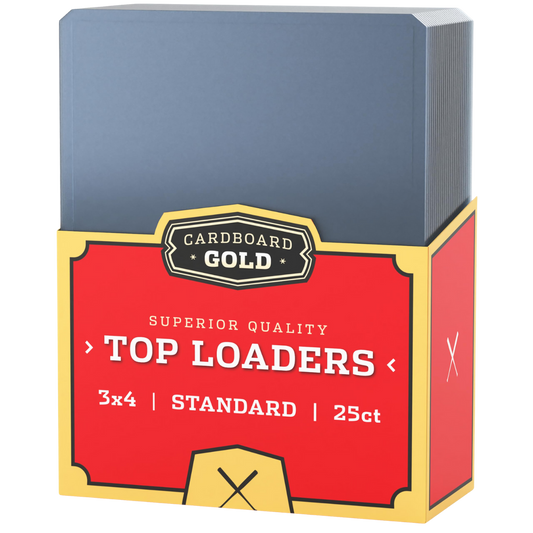 Cardboard Gold: 35pt Toploaders (25 count)