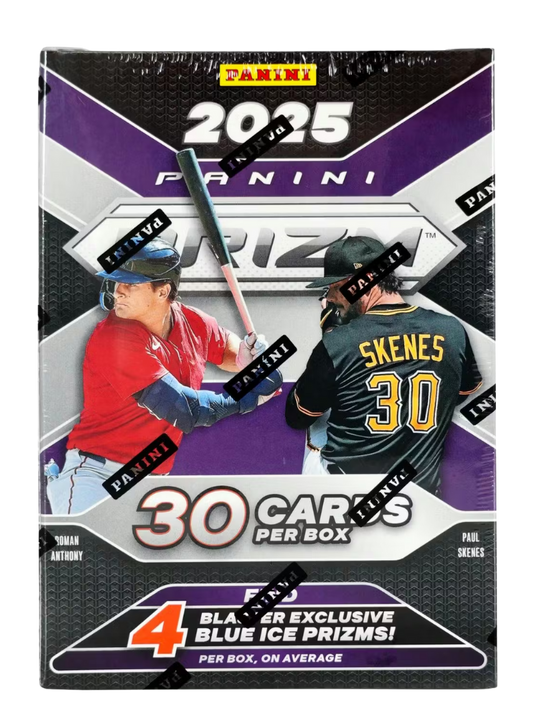 2025 Panini Prizm Baseball 6-Pack Blaster Box (Blue Ice Prizm)