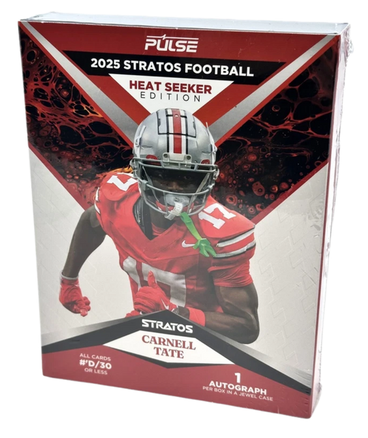 2025 Pulse Stratos Football Heat Seekers Edition Box