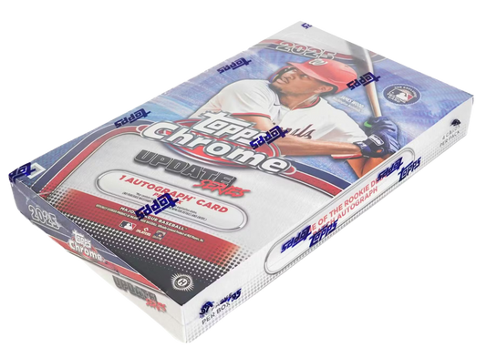 2025 Topps Chrome Update Series Baseball Hobby Box