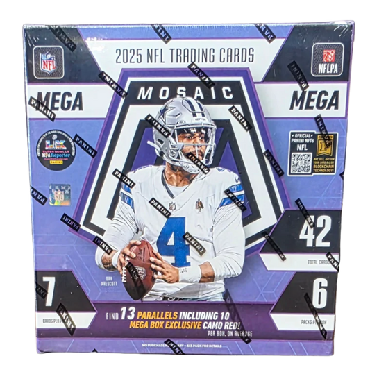 2025 Panini Mosaic Football Hobby Mega Box