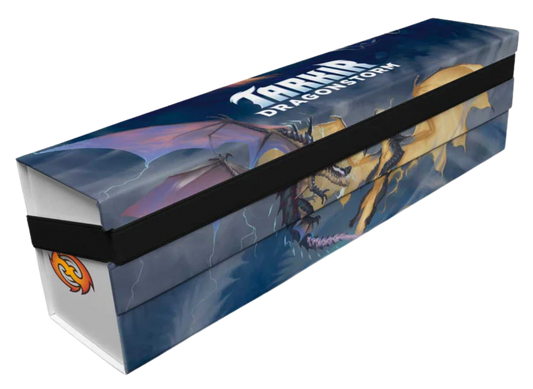 Tarkir Dragonstorm 500+ Flat Pack Storage Box for Magic: The Gathering