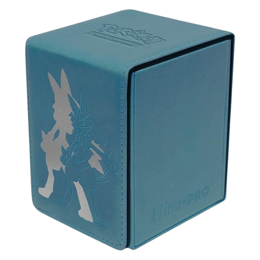 Elite Series - Lucario Alcove Flip Deck Box (Ultra PRO for Pokemon)