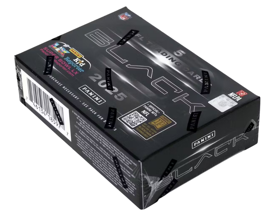 2025 Panini Black Football Hobby Box