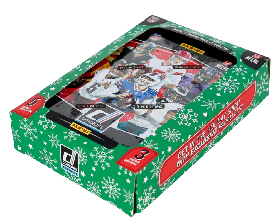 2025 Panini Donruss Football Winter Holiday Tin