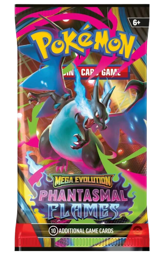 Pokemon Mega Evolution - Phantasmal Flames Booster Pack