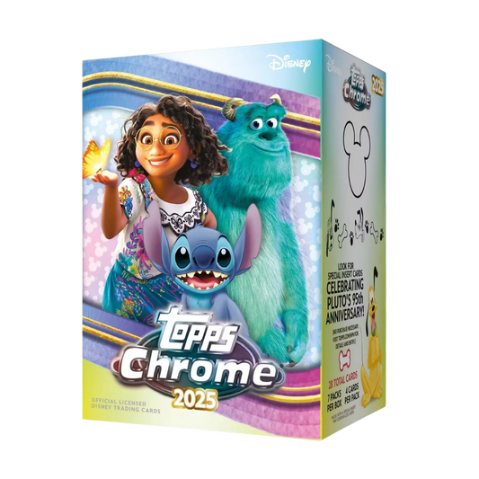 2025 Topps Disney Chrome 7-Pack Blaster Box