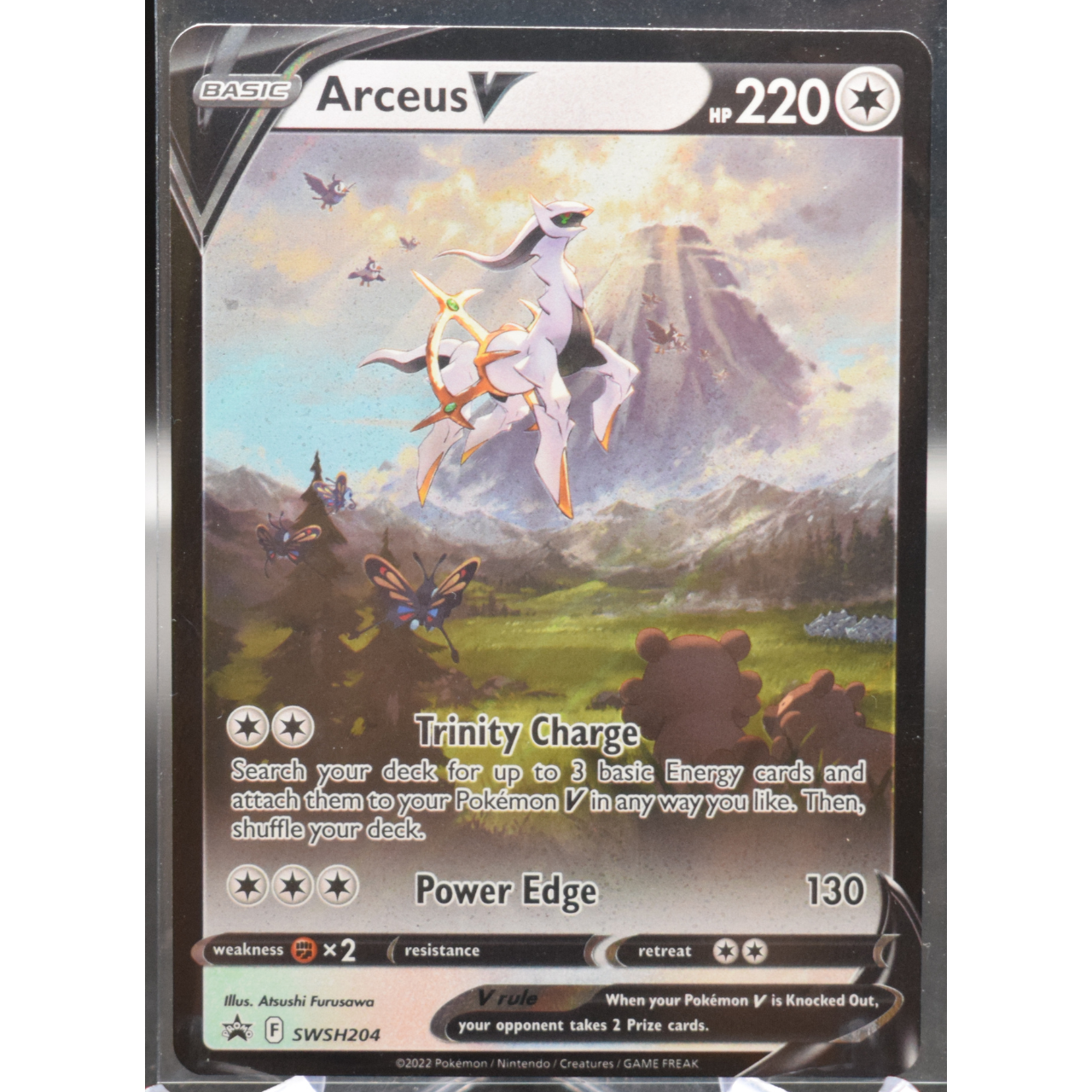 Arceus V - SWSH204 - SWSH: Sword & Shield Promo Cards (SWSD)