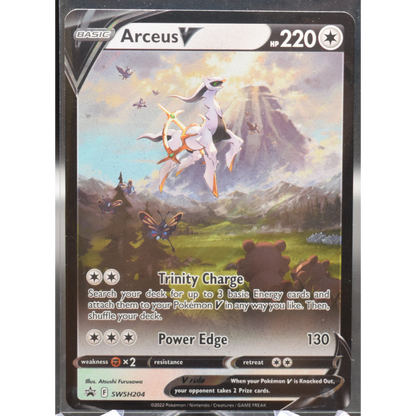 Arceus V - SWSH204 - SWSH: Sword & Shield Promo Cards (SWSD)