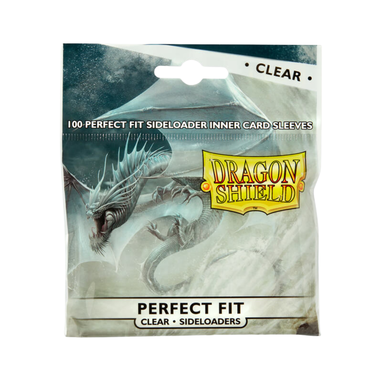 Dragon Shield Sleeves: Clear Perfect Fit Sideloaders (100-Pack)