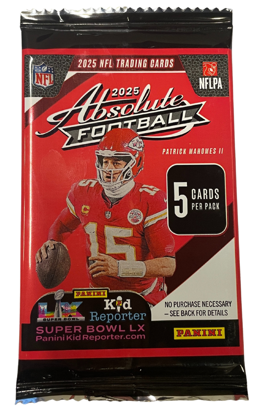 2025 Panini Absolute Football Hobby Direct Gravity Feed Pack