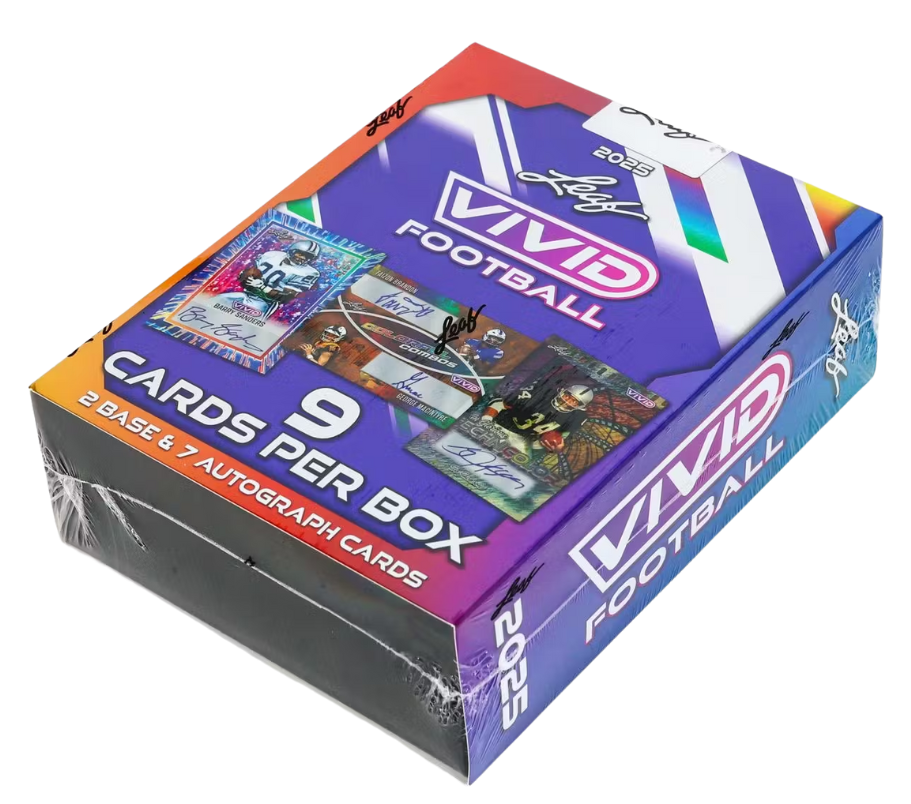 2025 Leaf Vivid Football Hobby Box
