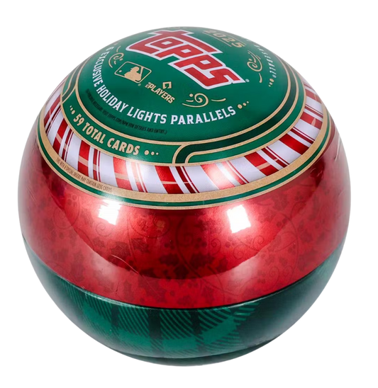 2025 Topps Holiday Baseball Tin