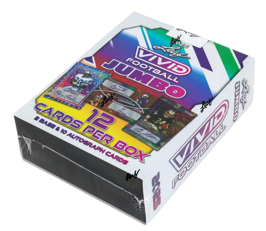 2025 Leaf Vivid Football Hobby Jumbo Box