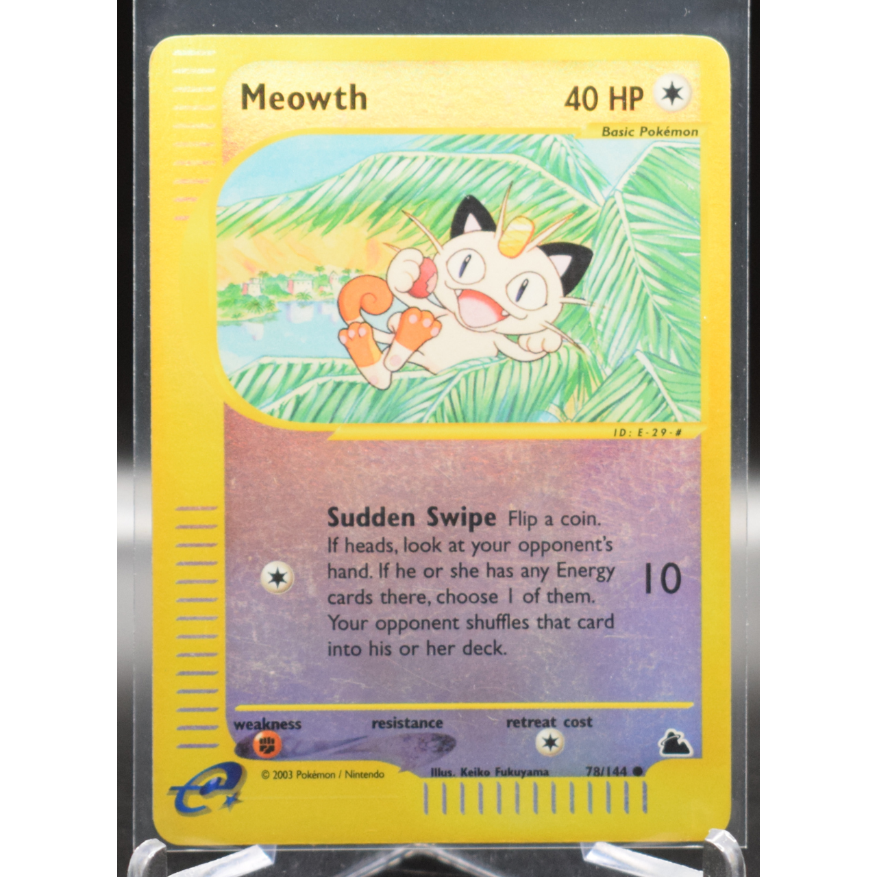 Meowth - Skyridge (SK)