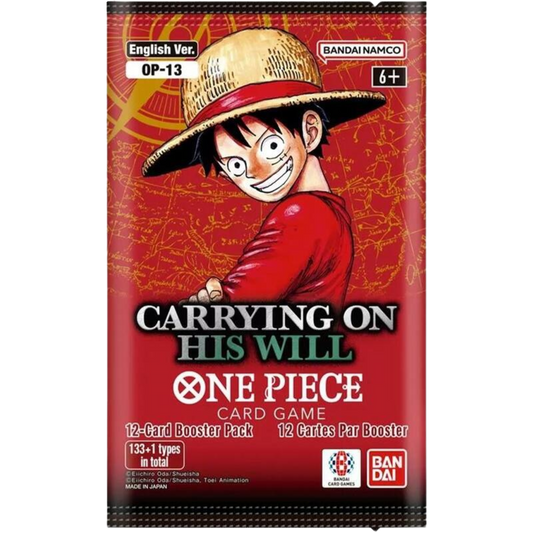 One Piece TCG - Carrying On His Will Booster Pack (OP-13)