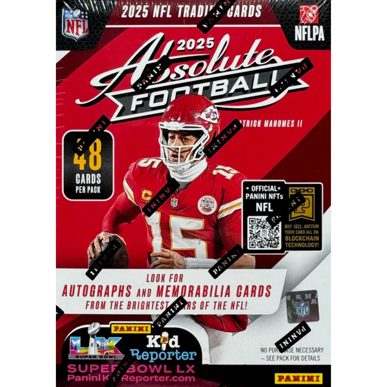 2025 Panini Absolute Football 6-Pack Hobby Blaster Box