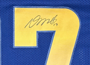 Davante Adams Autographed Signed Custom Los Angeles Rams Jersey - Beckett Certified